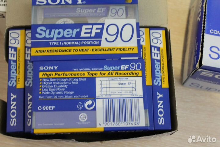 Sony аудиокассеты