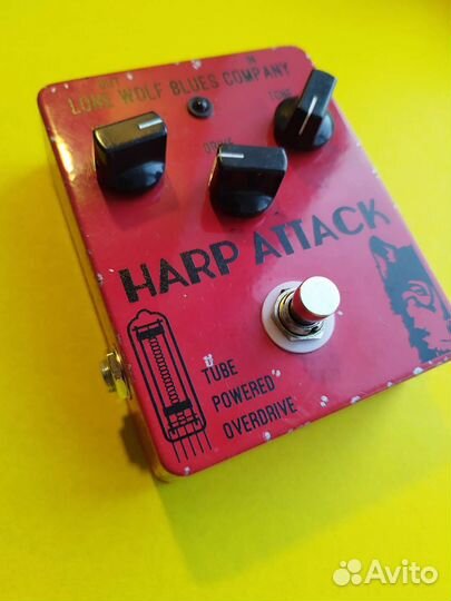 Harp attack.Педаль перегруза для губной гармоники