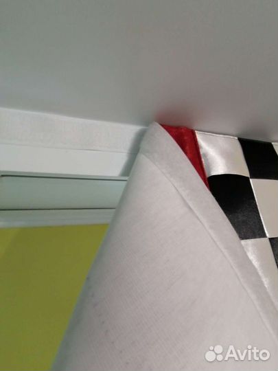 Ламбрекен в комнату для мальчика