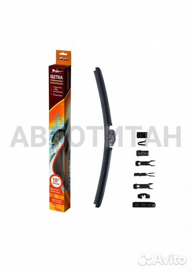 Щетка стеклоочистителя 450 мм (18 ) бескаркасная