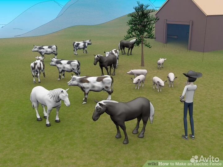 Электроизгородь для животных