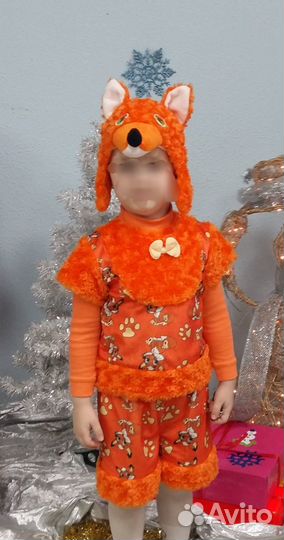 Новогодний костюм лисичка
