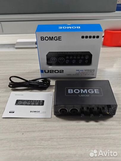 Аудиоинтерфейс bomge U202