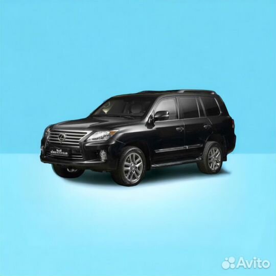 Резиновые ковры 3D с бортиком Lexus LX570