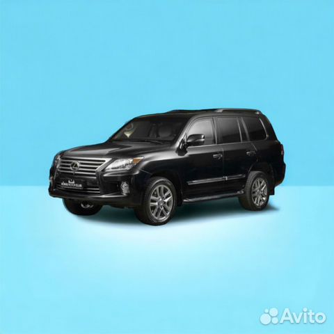 Резиновые ковры 3D с бортиком Lexus LX570