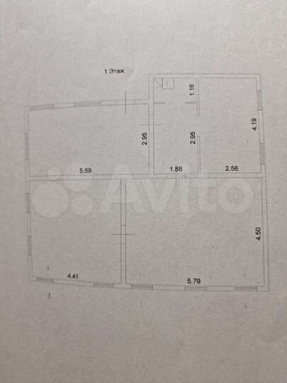 Дом 64,4 м² на участке 13,1 сот.