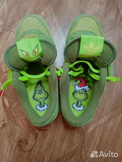 Кроссовки Adidas Grinch forum low