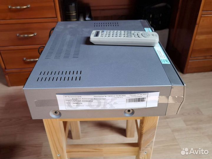 Видеомагнитофон JVC HR-DD868