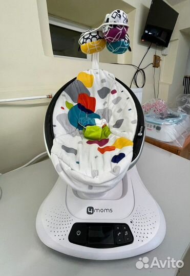 Детские электронные качели 4moms mamaroo 2, 3, 4