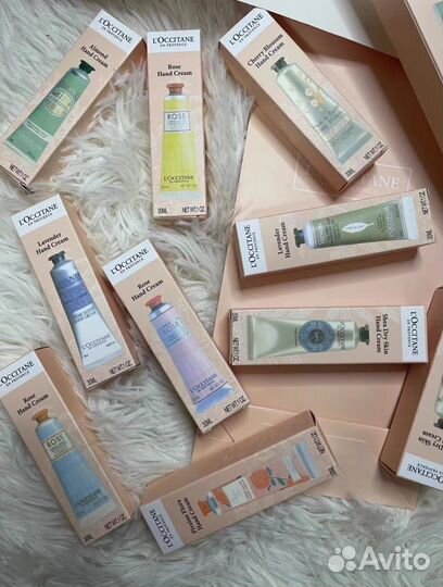 Подарочный набор крем для рук локситан Loccitane