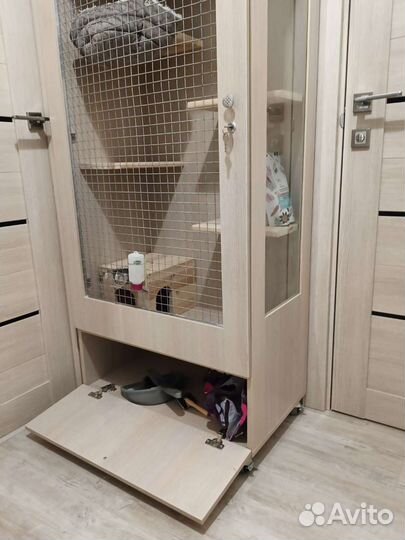 Витрина для шиншилл бу