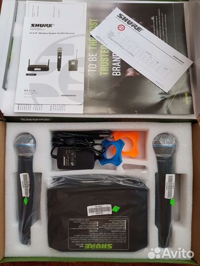 Радиомикрофоны Shure