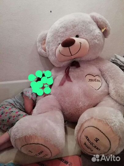 Большие плюшевые медведи