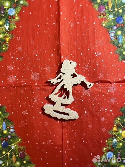 Елочные игрушки из дерева