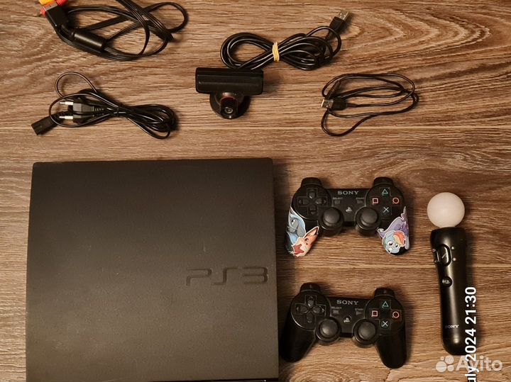 PS3 slim + move