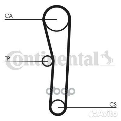 Ремень грм CT1008 Continental
