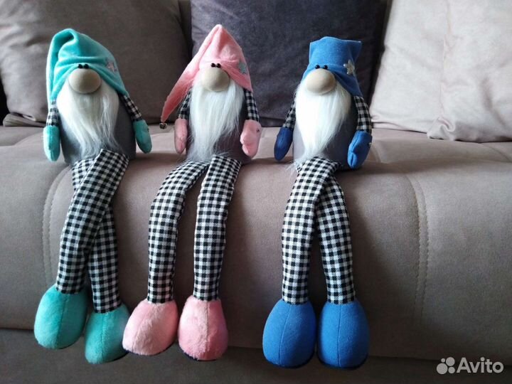 Интерьерные игрушки. Скандинавские Гномы