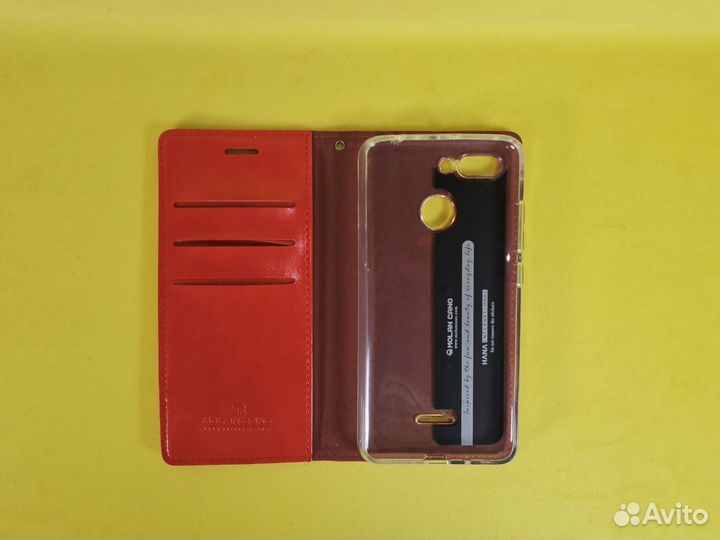 Книжка кожаная Xiaomi Redmi 6