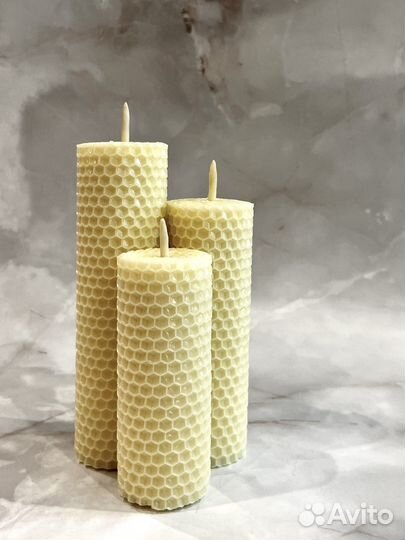 Свечи из натуральной вощины