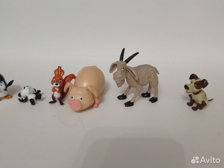 Персонажи из мультика Маша и медведь