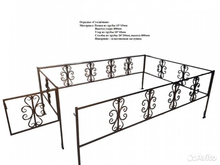 Оградки на могилу