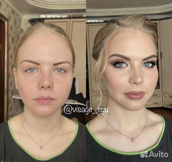 Макияж и прическа