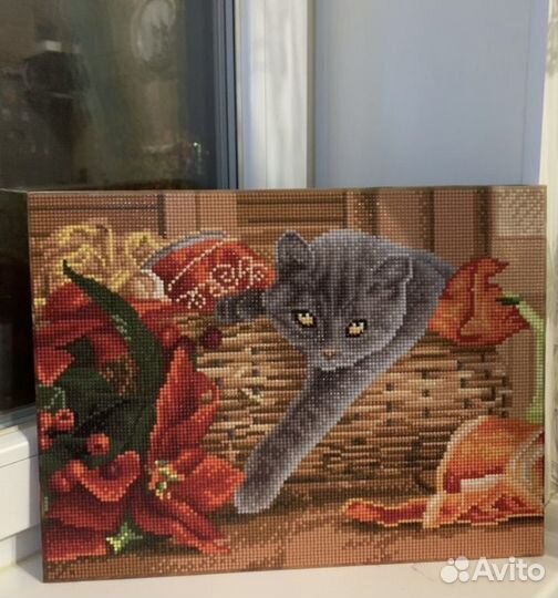 Картина готовые алмазная мозайка