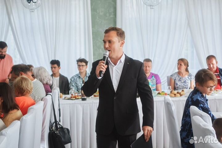 Ведущий на свадьбу, юбилей+тамада+ди-джей+пианист