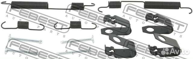 Монтажный комплект барабанных колодок febest 1204