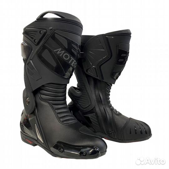 Мотоботы Moteq Racing-R8 black