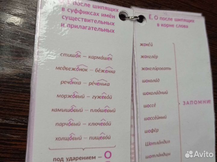 Карманный справочник егэ огэ русский язык