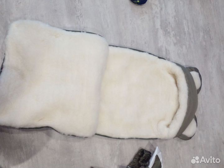 Зимний конверт в коляску