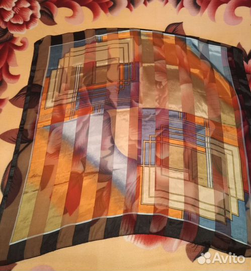 Платок женский, 115*115 см, шелк