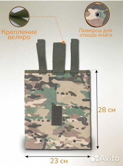 Подсумок под сброс, тактический сбросник 