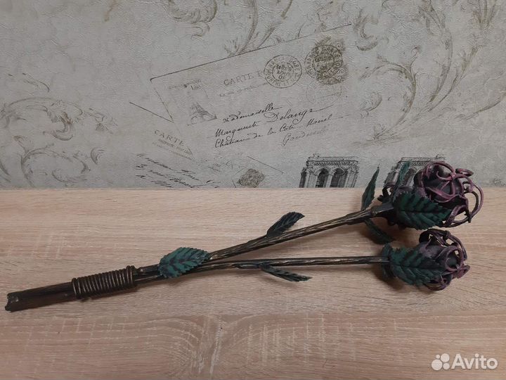 Букет кованых роз