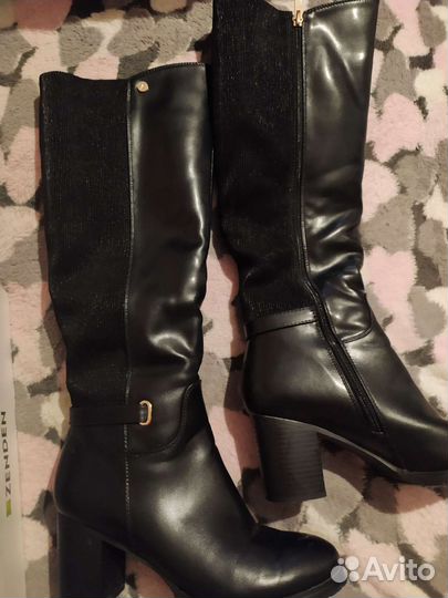 Сапоги зимние женские 39 бу