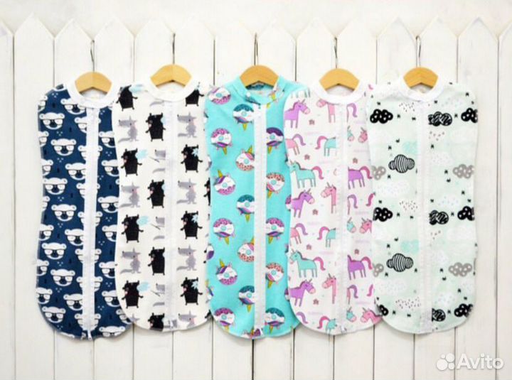 Пеленка кокон для новорожденного (новые)