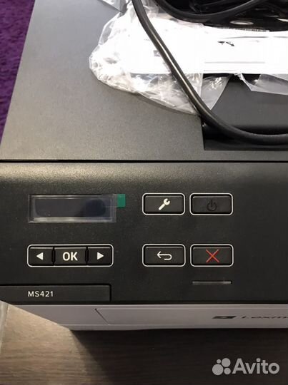 Лазерный принтер новый Lexmark