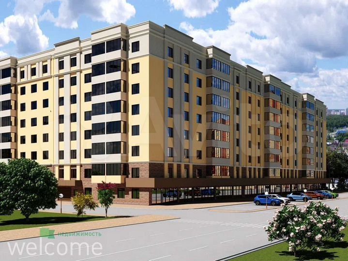 2-к. квартира, 73,3 м², 5/8 эт.