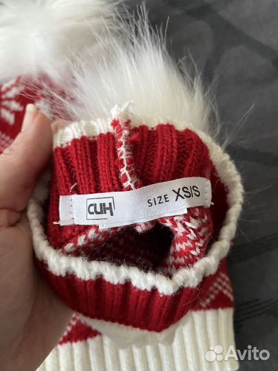 Шапка для собаки и хозяина парные