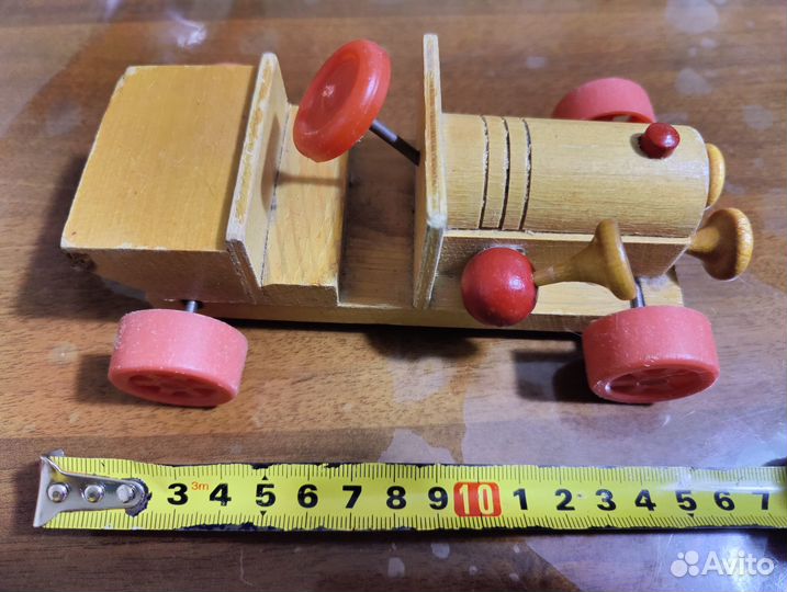 Машинка деревянная из СССР