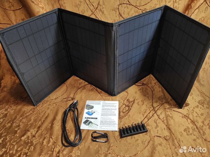 Солнечная складная батарея 40вт для ноутов всех тф
