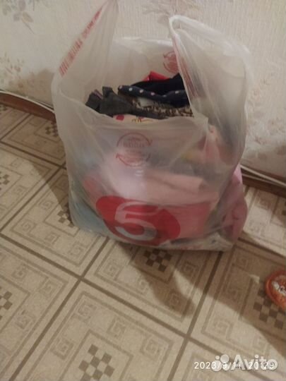 Детские вещи пакетом для девочки 80-86