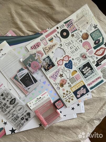 Набор для скрапбукинга all heart