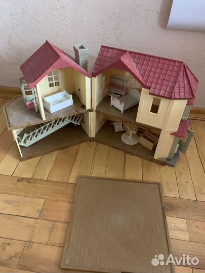 Sylvanian Families дом с мебелью