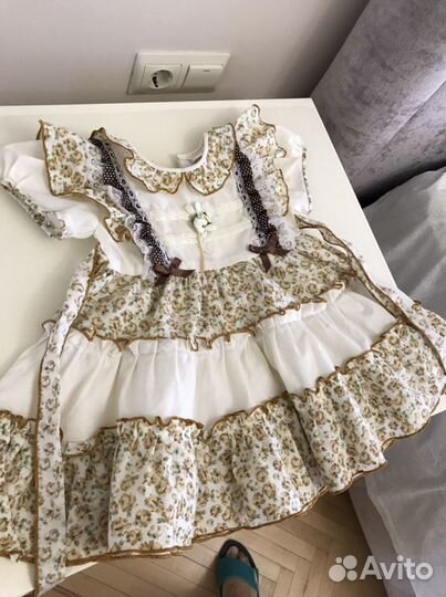 Детское пышное платье