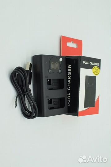 Двойное зарядное устройство для Canon LP-E5