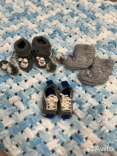 Пинетки для новорожденных