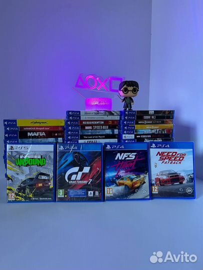 Игры для ps4/ps5 need for speed Heat новый