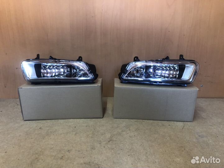 Туманки Volkswagen Polo (15-20г) под 2 лампы